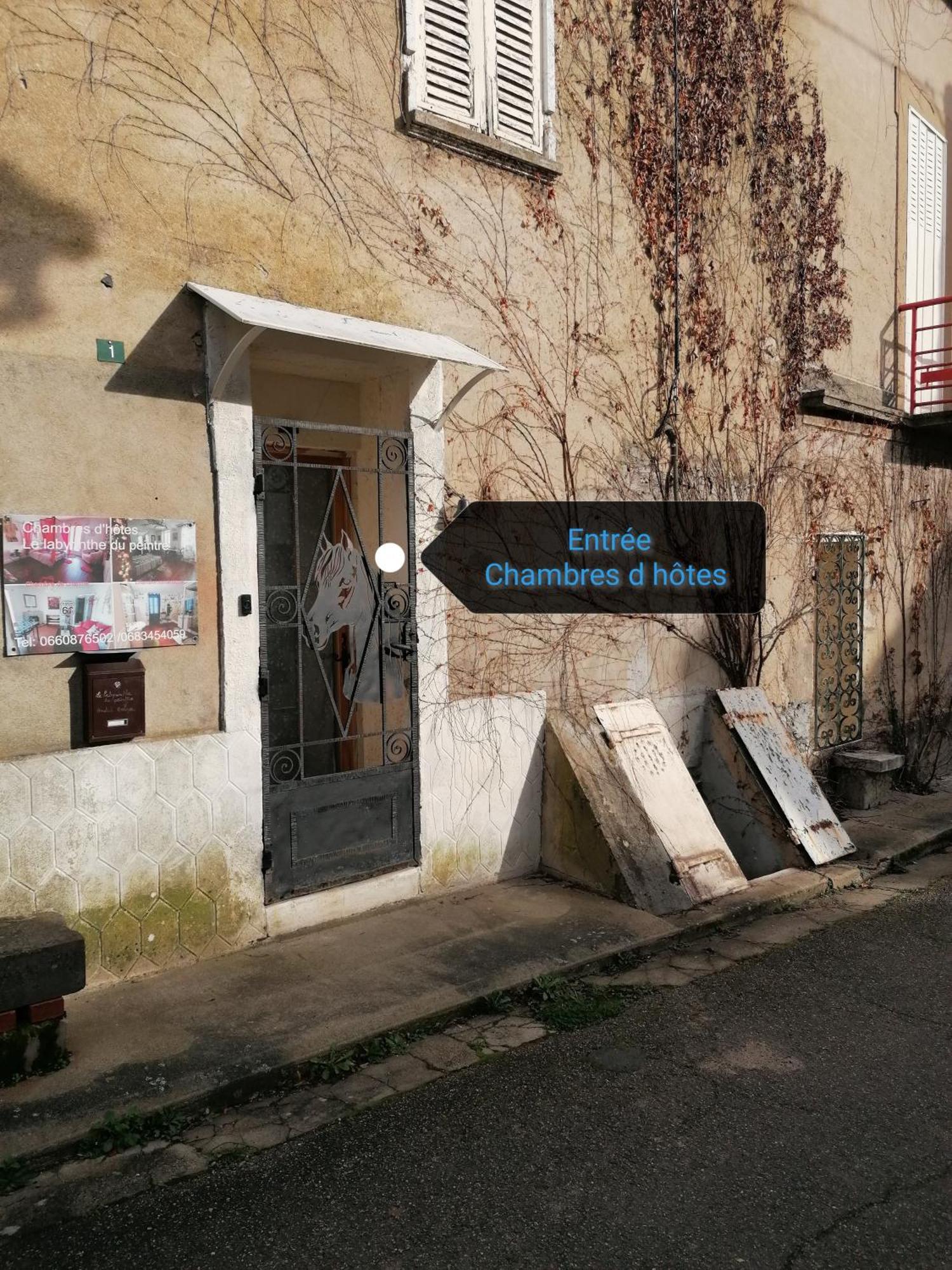 Chambres D Hotes Le Labyrinthe Du Peintre Bransat Exteriér fotografie